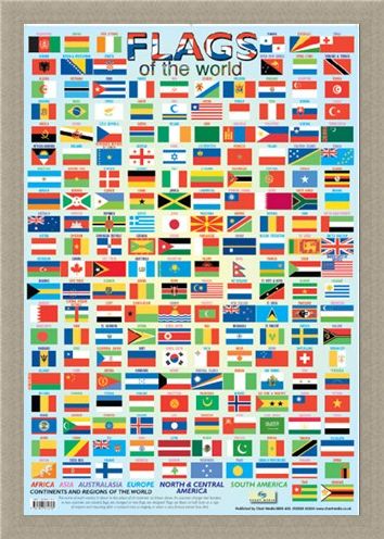 Framed Framed Fun with Flags - Flags of the World